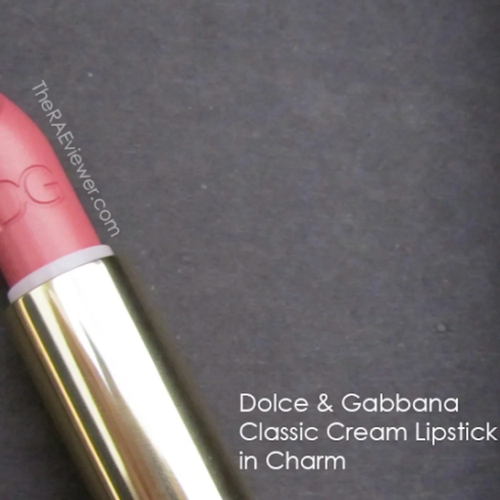 Dolce & Gabbana's RARE DISCONTINUED Cream Lipstick in Charm
